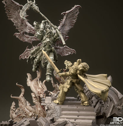 Flying Lord of Plague Vs Garro