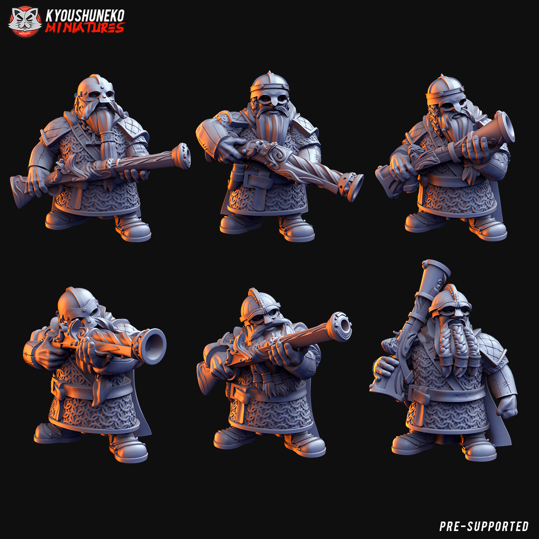 Dwarf Musketmen