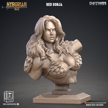 Red Sonja Bust