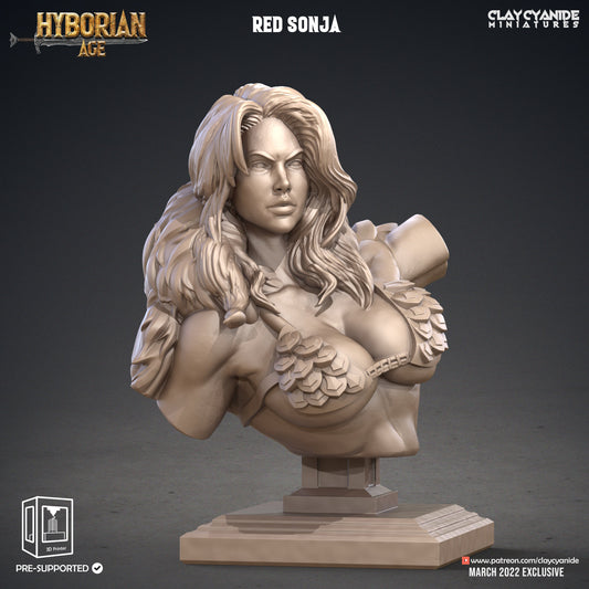 Red Sonja Bust