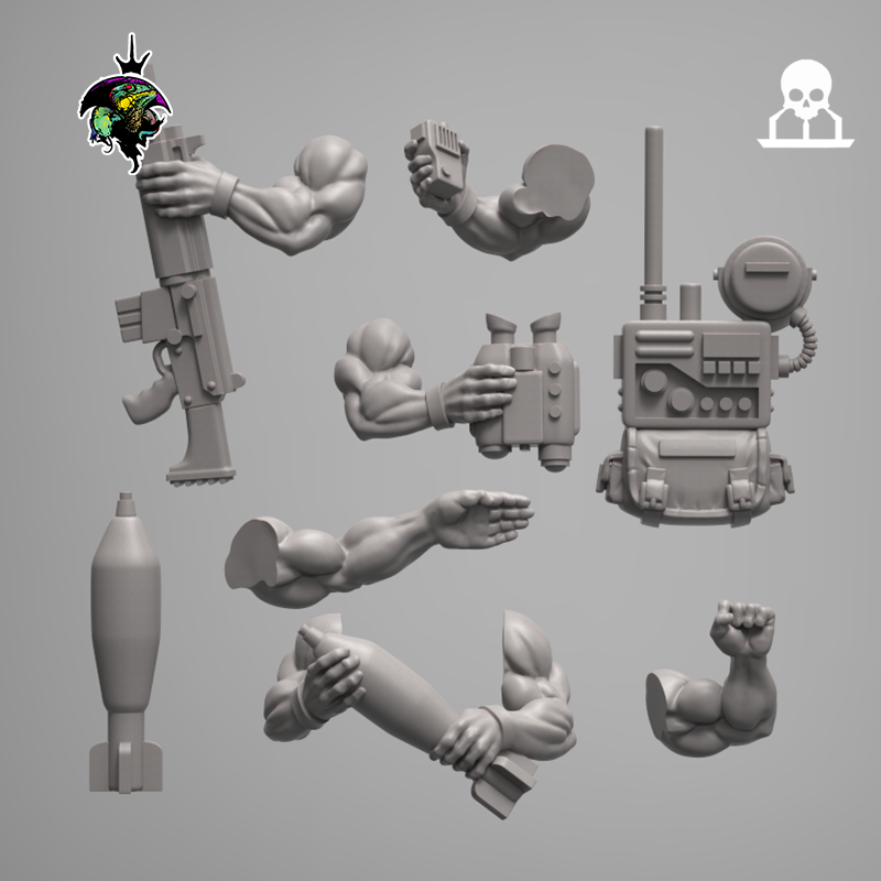 Spacenam Heavy Weapons