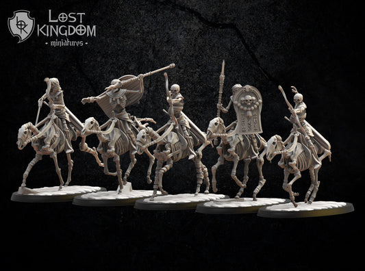 Mounted Skeleton Spearmen