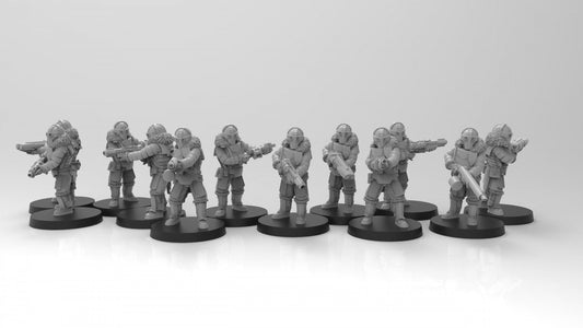 Lunar Auxilia Special Weapons