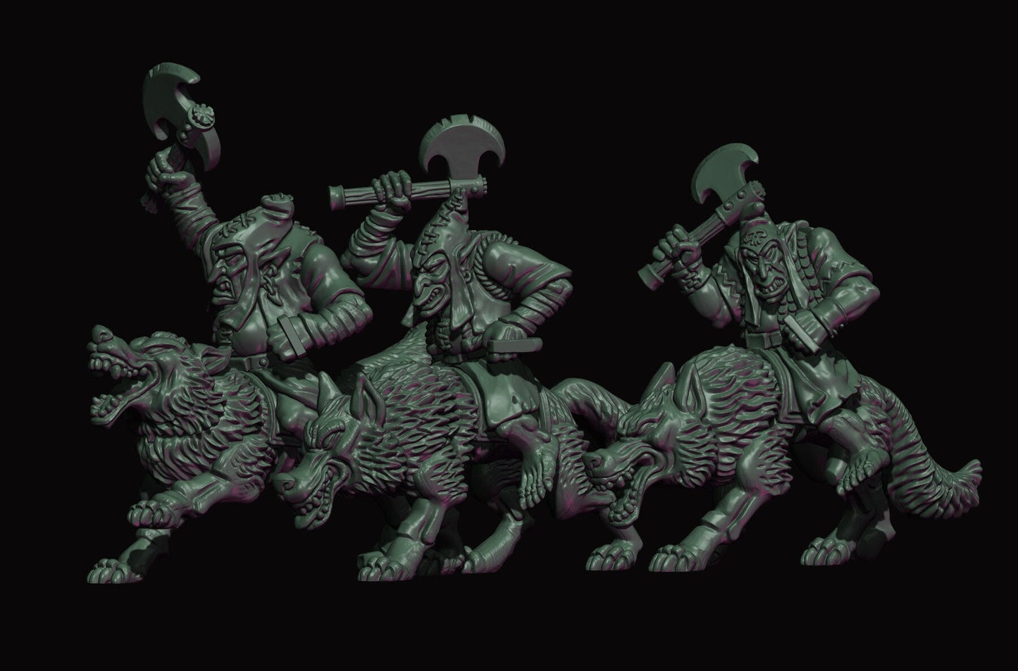 Eastern Goblin Wolf Riders