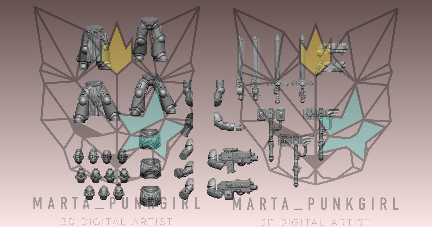 Proxy Patrolling Combat Collection - Space Wolves