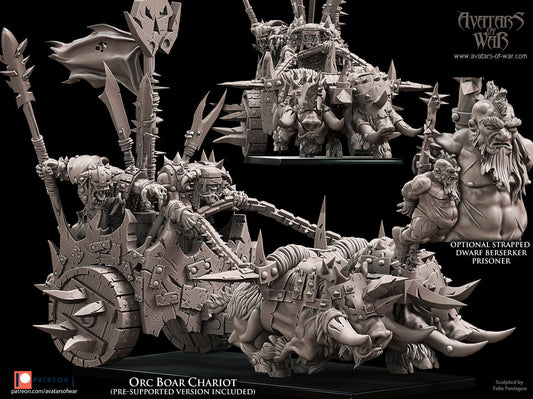 Orc Boar Chariot