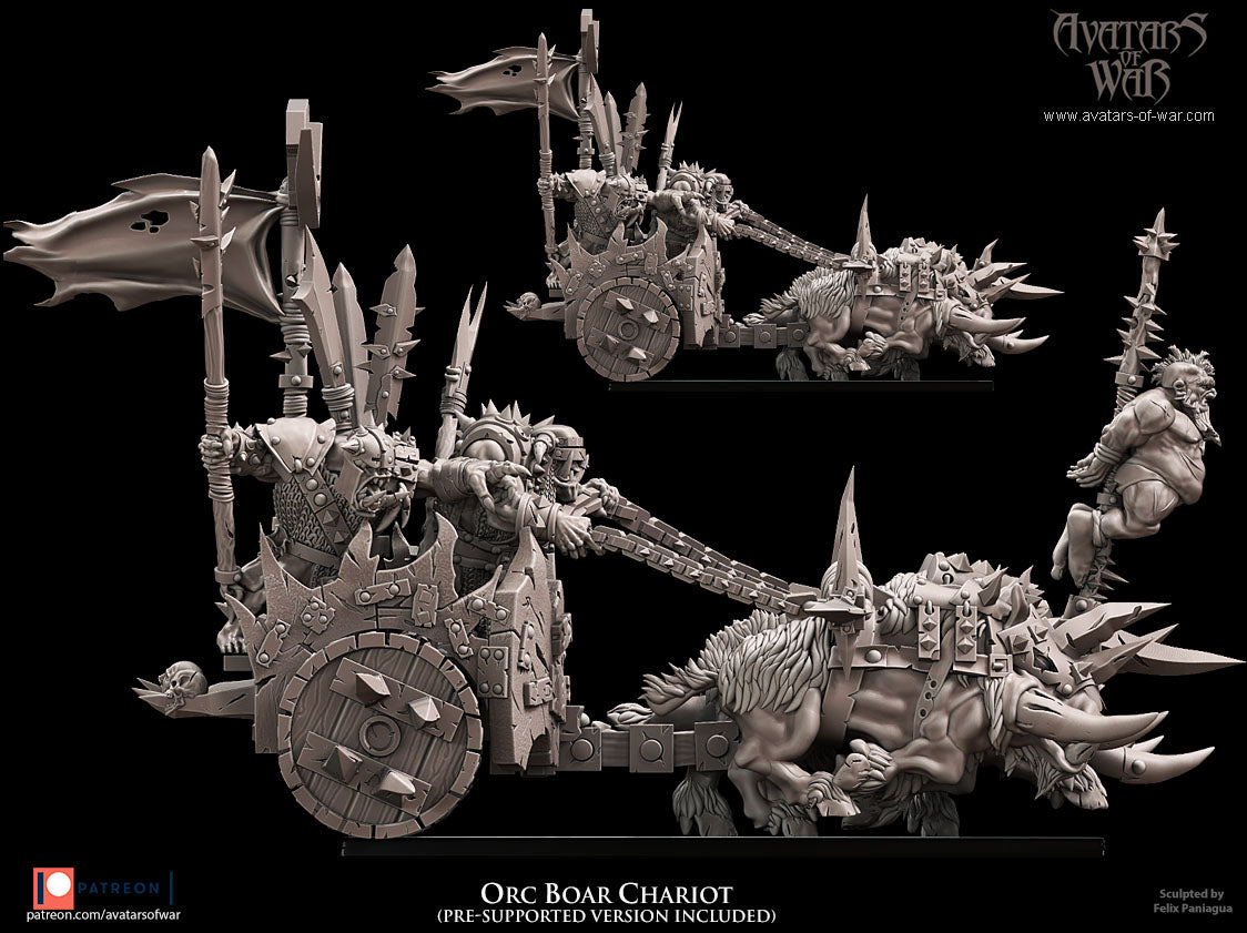 Orc Boar Chariot