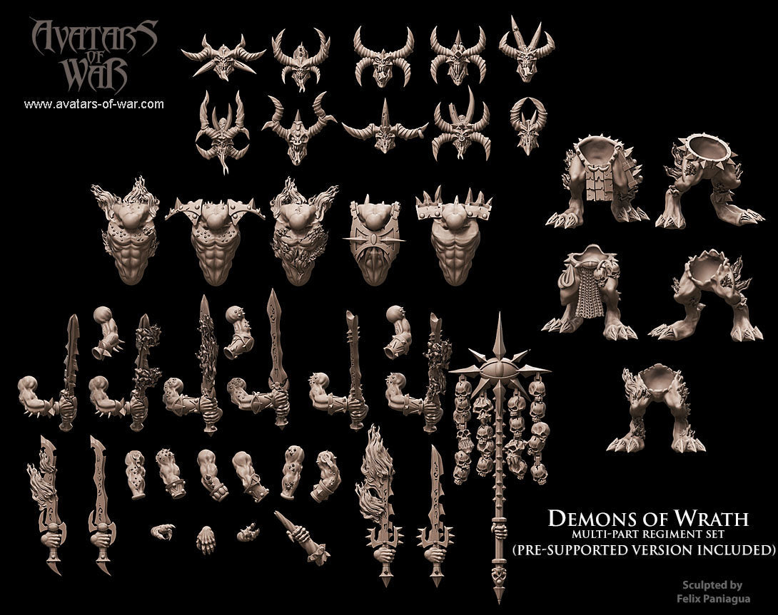 Demons of Wrath, Multi Part Kit