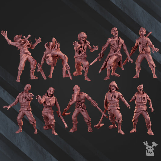 Pandemic Zombies Squad x10