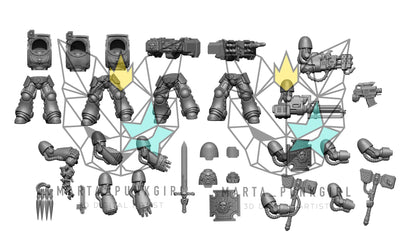 Proxy Patrolling Combat Collection - Space Marines